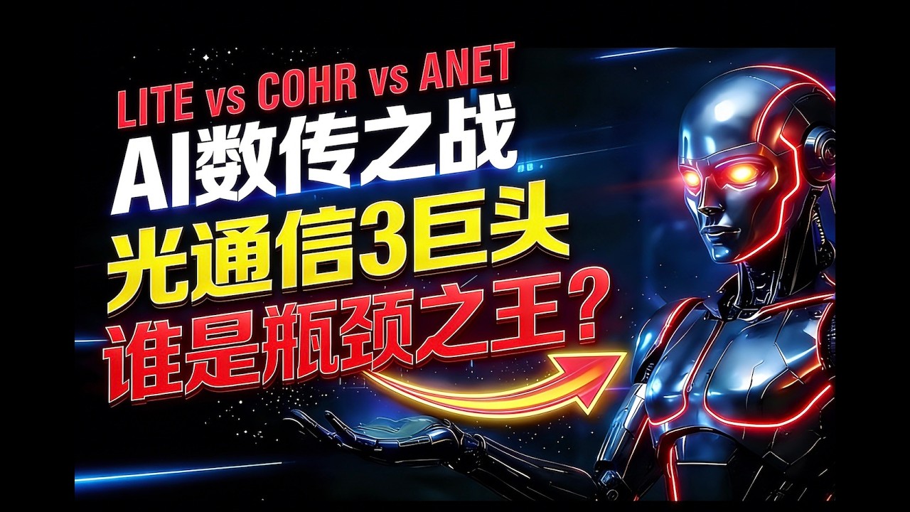 别傻盯着英伟达了！你的 GPU 正在“空转”？揭秘 2026 真正的暴利：LITE、COHR、ANET 谁是光通信之王？