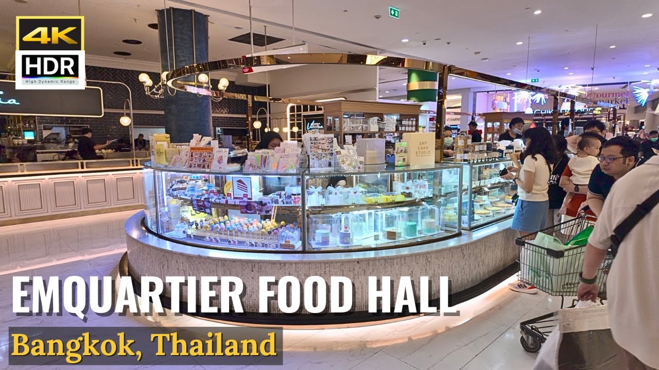 So Starving At EmQuartier Food Hall, Bangkok Thailand [4K HDR]
