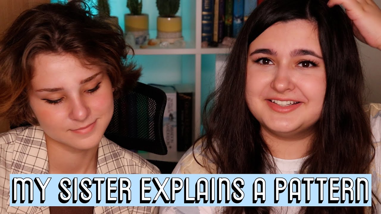 MY SISTER EXPLAINS A PATTERN TO ME [CC] || Friendship Bracelets