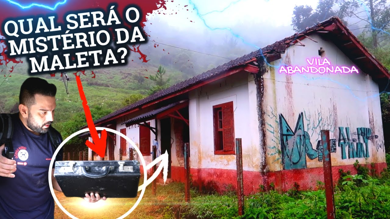 VOCÊ NÃO VAI ACREDITAR NO QUE ENCONTRAMOS NESSA VILA ABANDONADA - QUAL SERÁ O MISTÉRIO -