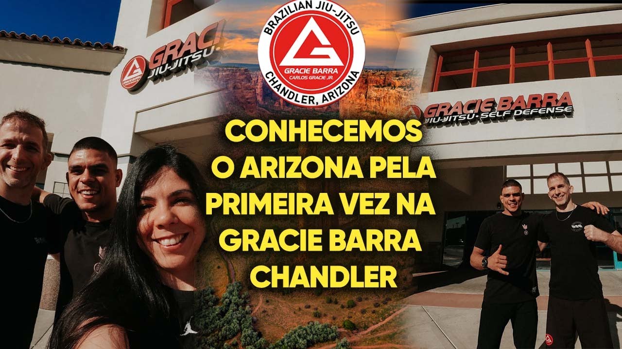 A História dos Irmãos Piu na Gracie Barra Chandler no Arizona | Bjj Cria visita ep.1