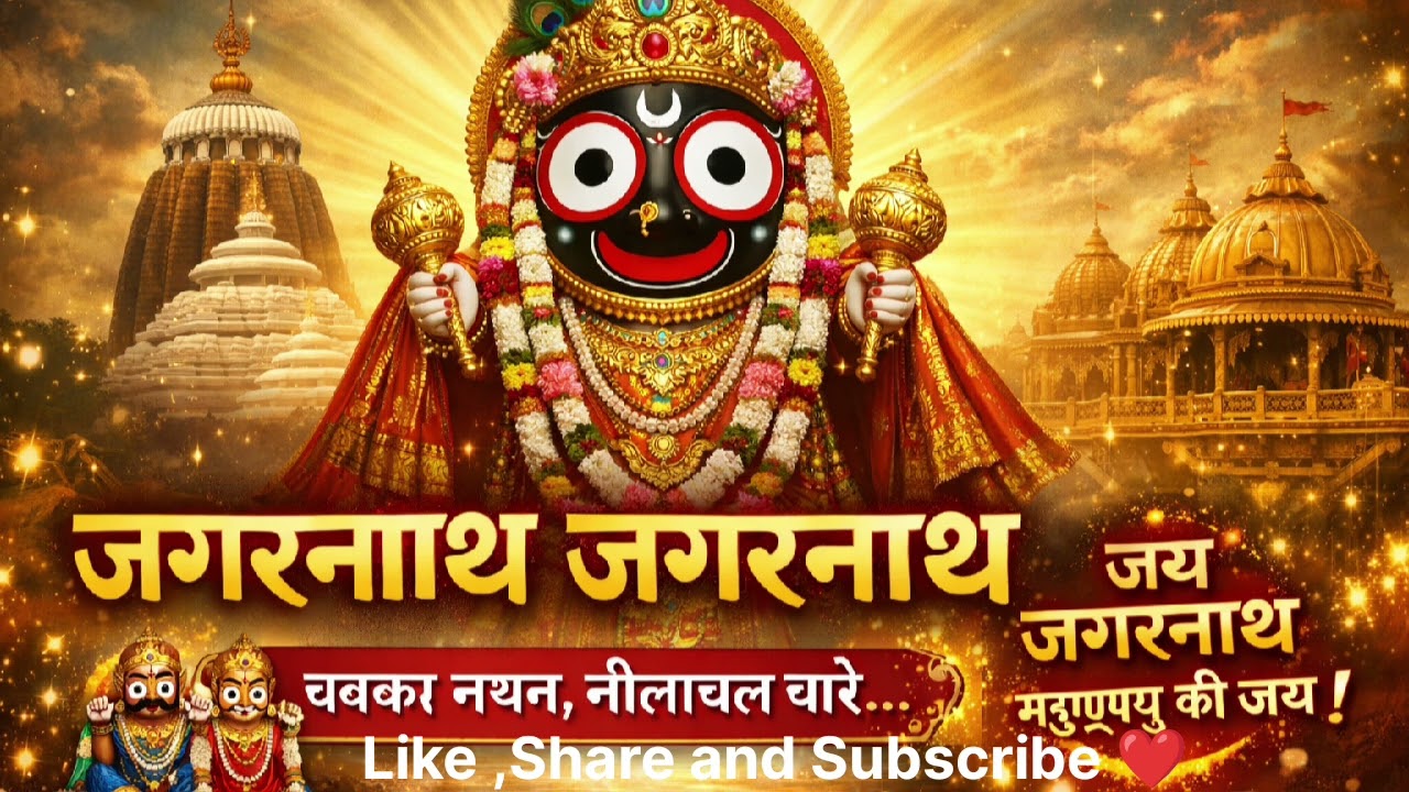 Jagarnath Jagarnath Chaka Naine👏 | Bhajan | New Bhajan 2026 #jagannath #bhajan #bhakti #trending 