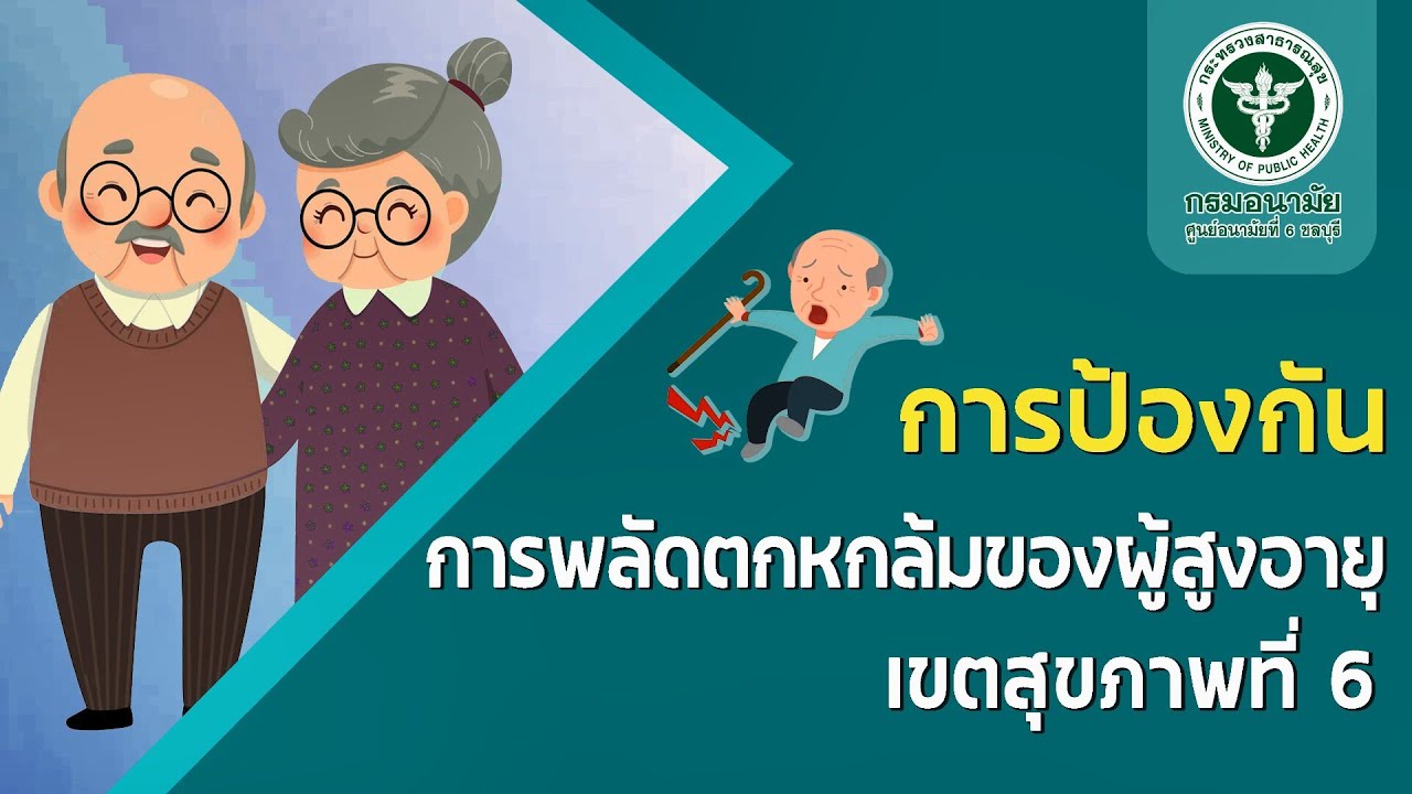 การป้องกันการพลัดตกหกล้มในผู้สูงอายุ เขตสุขภาพที่ 6