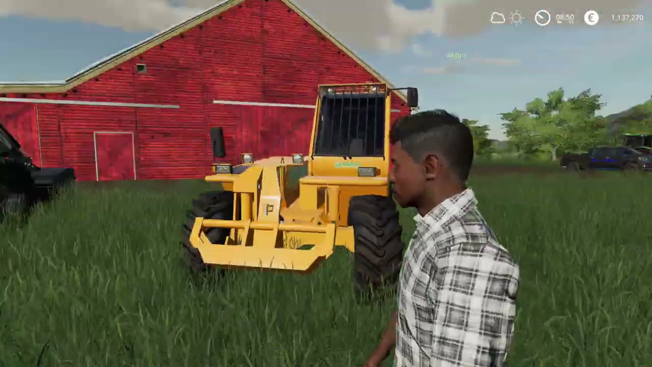 Let's Play Farming Simulator 2019 Norsk To Gode Naboer Episode 27