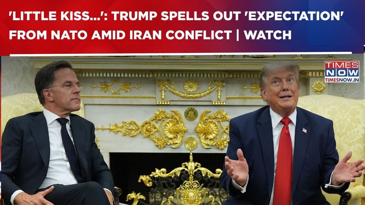 'Little Kiss...': Trump Tells NATO Allies What US Expects Amid Iran Conflict | WATCH | Latest News