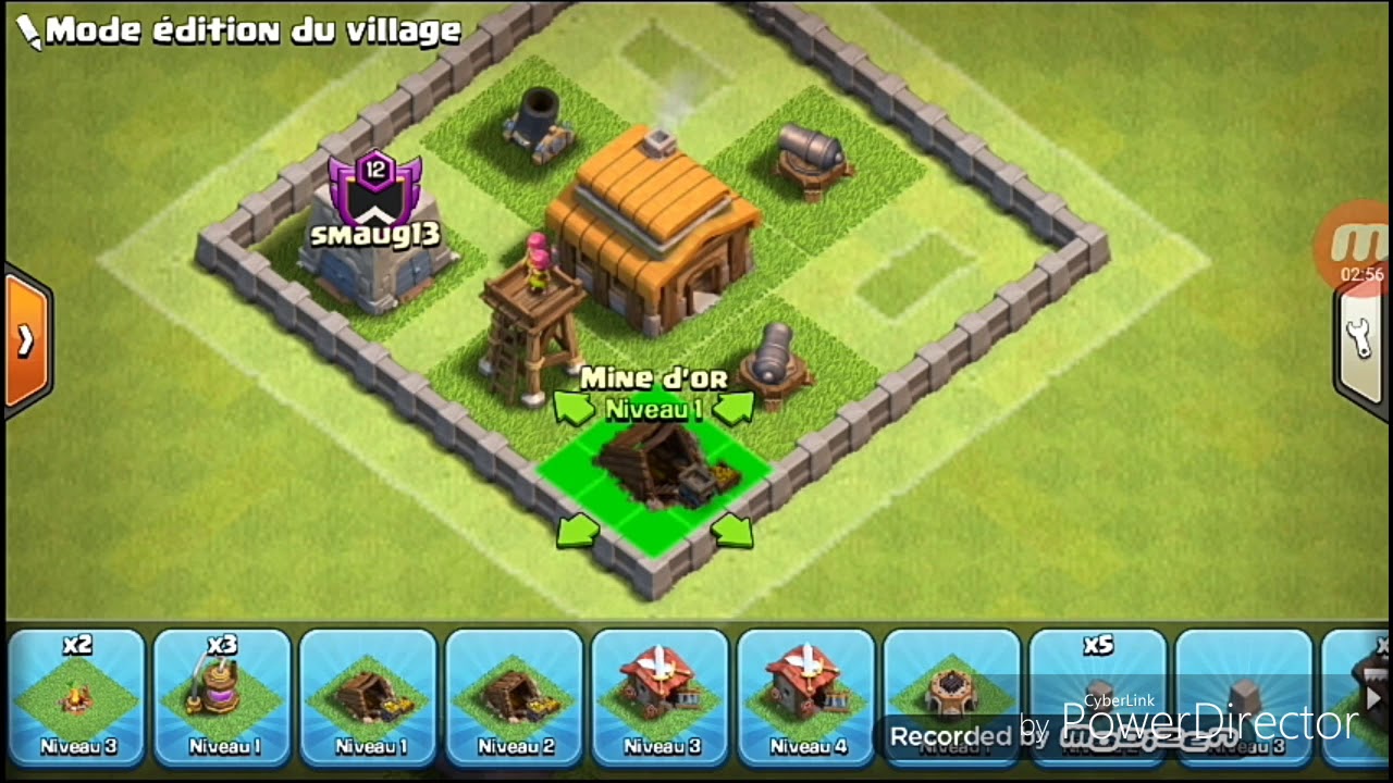 Village rush hdv 3 clash of clan