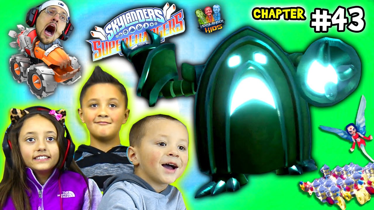 Lets Play SKYLANDERS SUPERCHARGERS Chapter 43: THE GUARDIAN of SLUMBERING SPIRES
