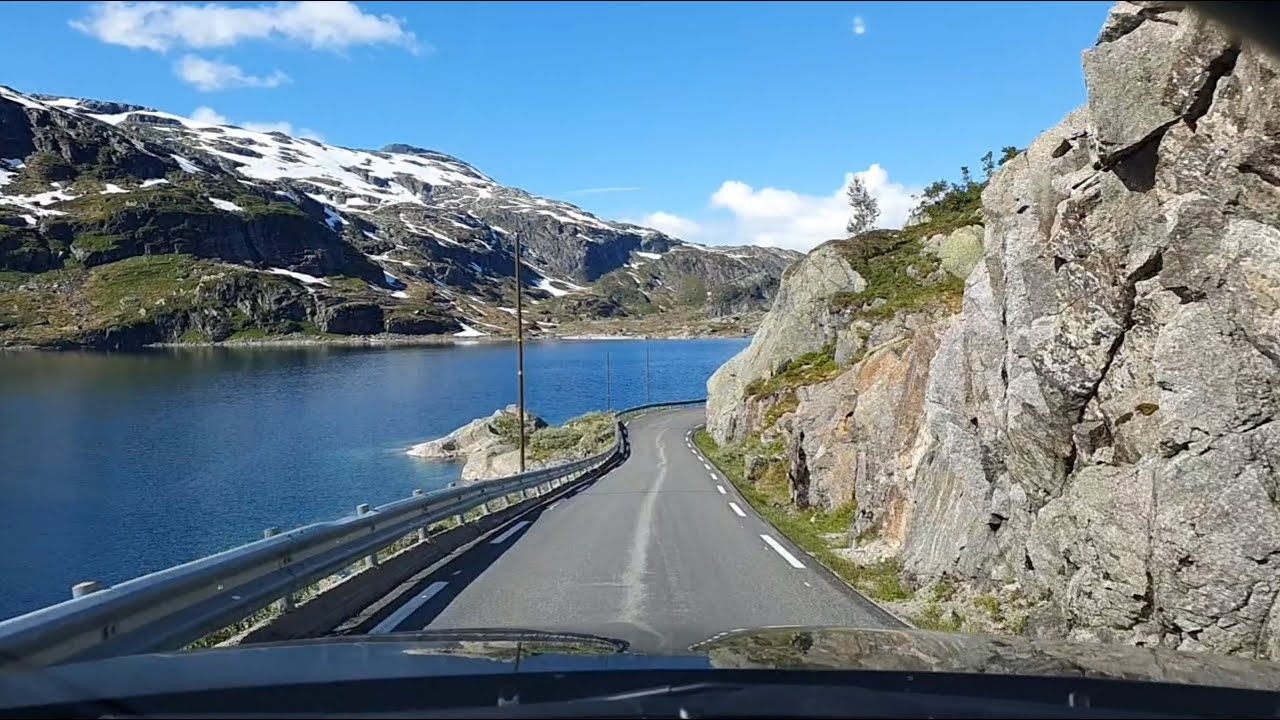Norway Road Trip Highlights - Mountains, Fjords, Waterfalls and Towns