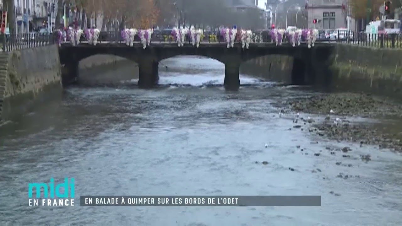 En balade à Quimper sur les bords de l'Odet