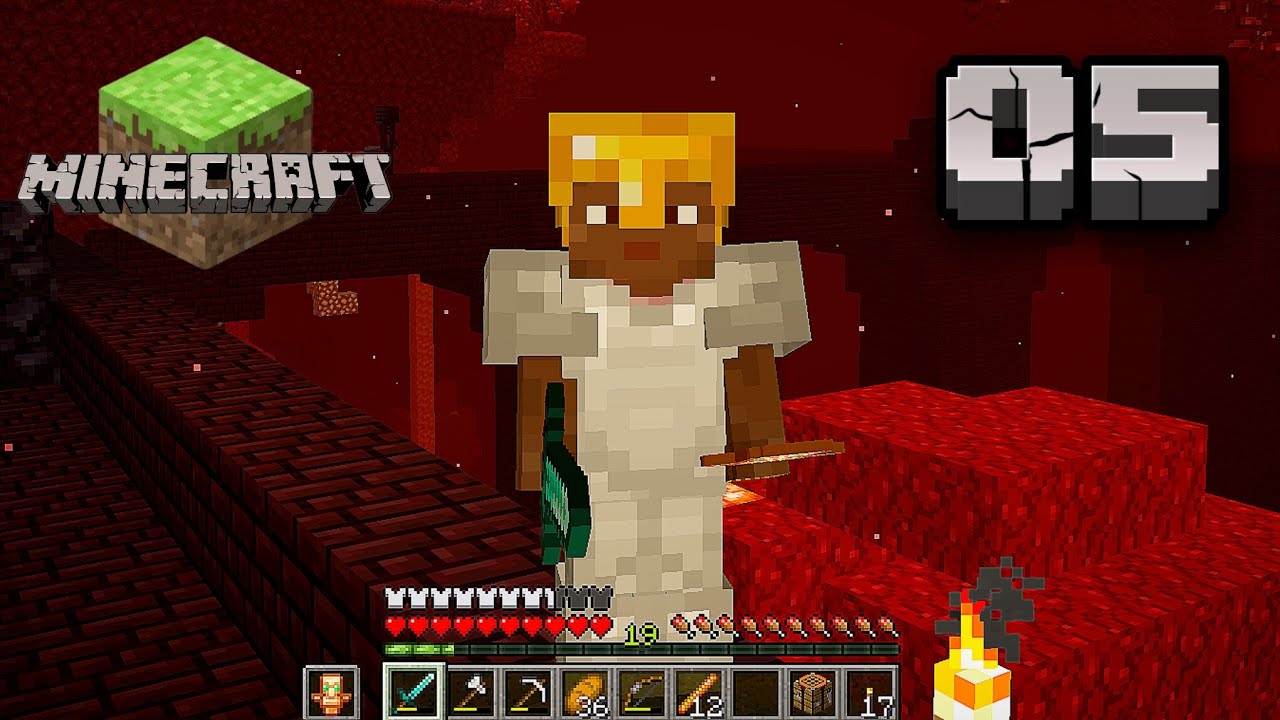 Minecraft - Gameplay Walkthrough Part 05 - Blaze Rods & Ender Pearls (PC)
