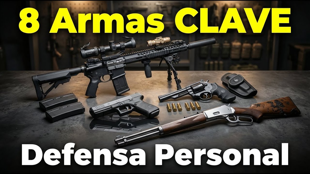 Las 8 Armas Esenciales para Tu Defensa Personal en 2026
