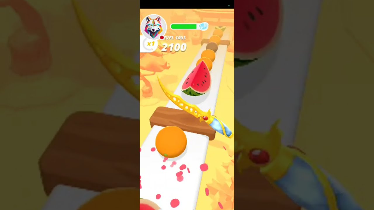 PERFECT SLICES GAMEPLAY – SATISFYING CUTTING CHALLENGE 🔥🍞🍞🍉🍎