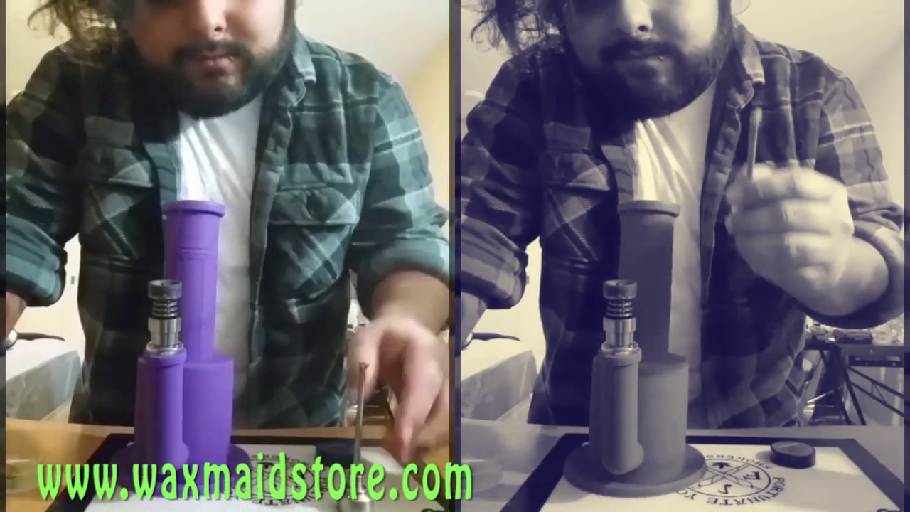 Best magic for unbreakable waxmaid silicone bong 710 water pipe