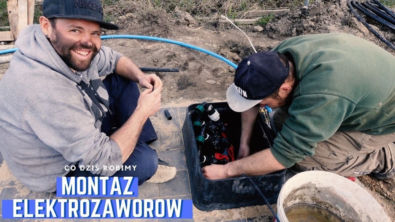 Jak podłączyć linię zraszające i kroplujące pod elektrozawory?Jak zamontować odpowietrzenie systemu?