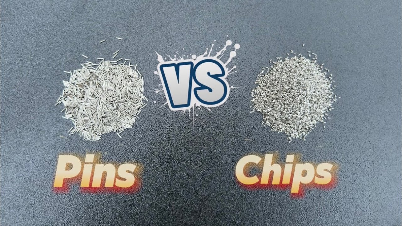 Stainless Steel Pins vs Stainless Steel Chips for Wet Tumbling
