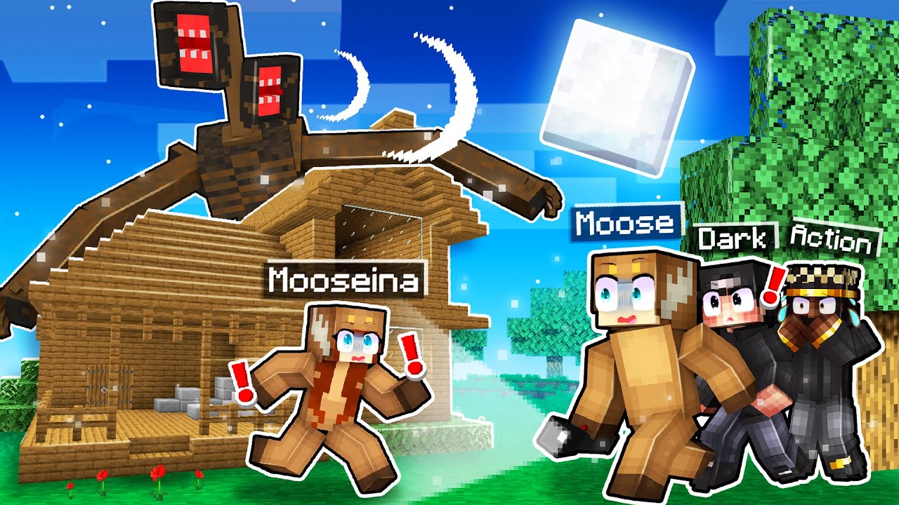 Когда вы видите СИРЕНОГОЛОВОГО в MINECRAFT... УДАЛИТЕ ИГРУ!