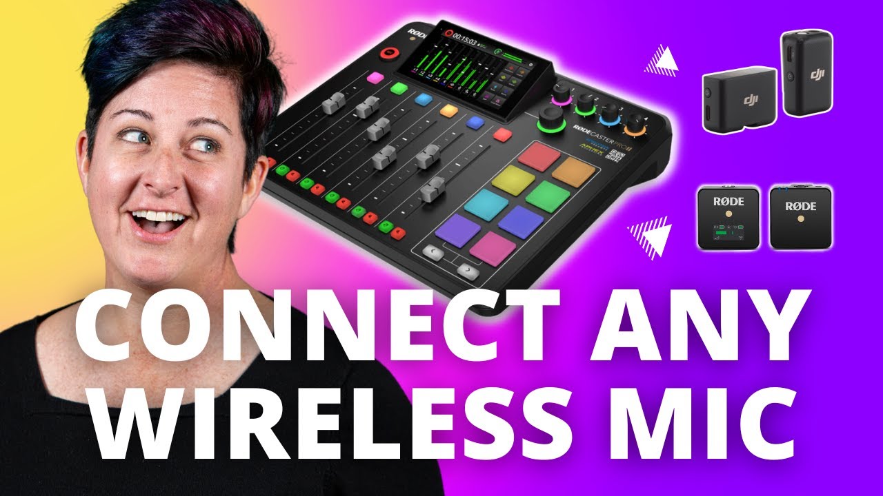 Use ANY Wireless Mic with the Rodecaster Pro 2 | DJI Mic | Rode Wireless Go