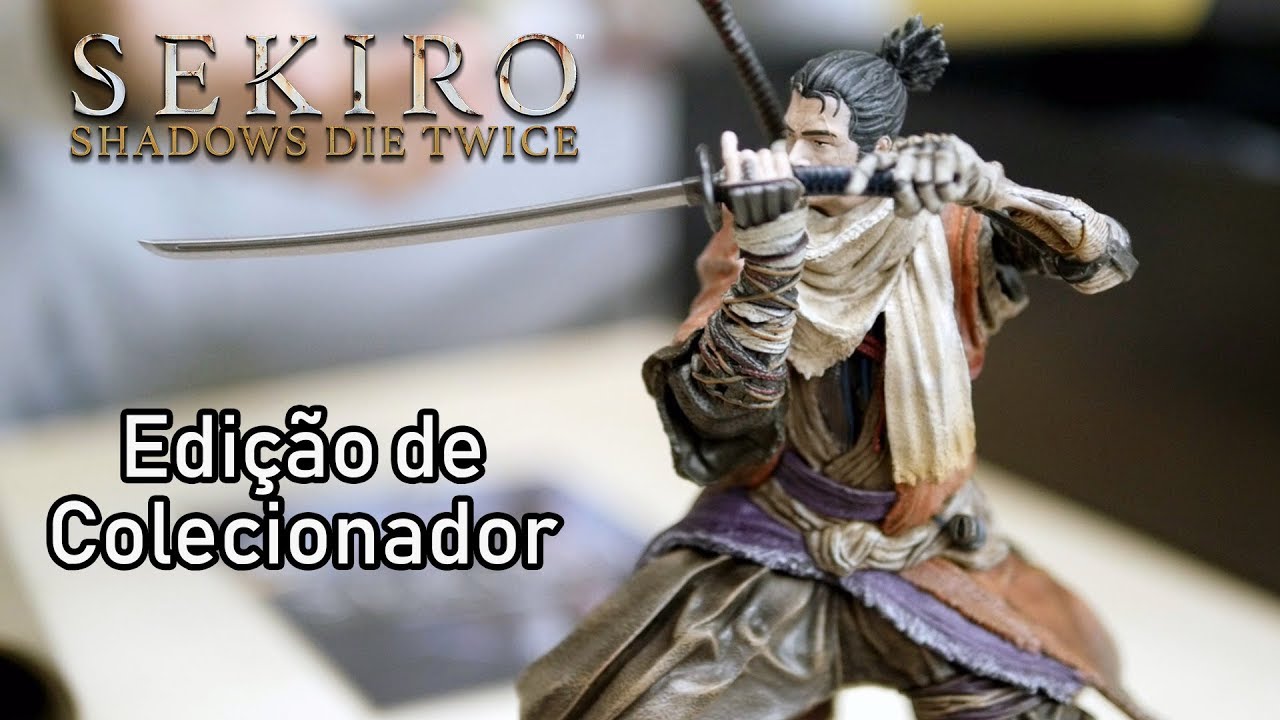 SEKIRO SHADOWS DIE TWICE - Unboxing da Edição de Colecionador e de Itens Especiais!
