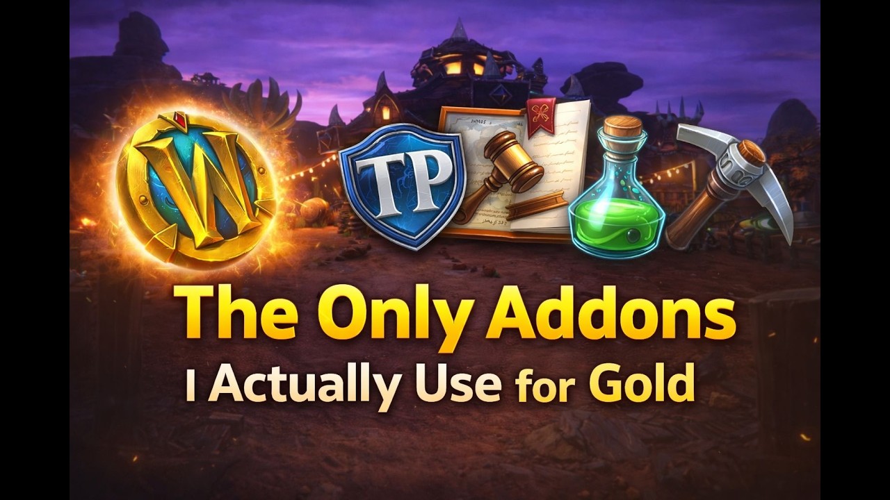 Моя настройка аддонов для заработка золота (простая и эффективная)