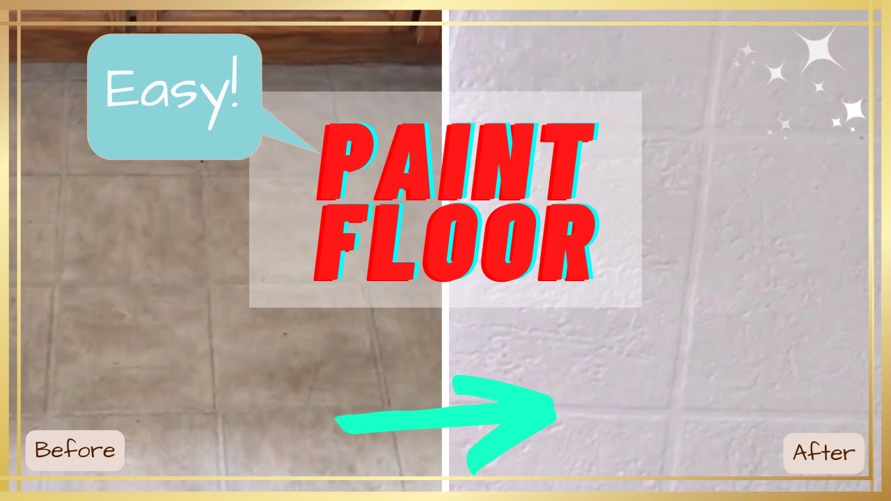 How to paint vinyl floors? | Give your room a fresh update.