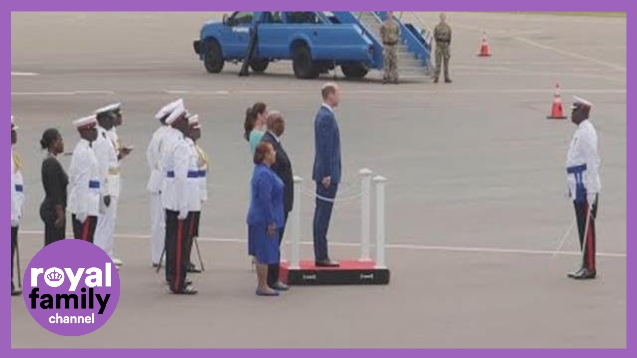 William and Kate Arrive in the Bahamas