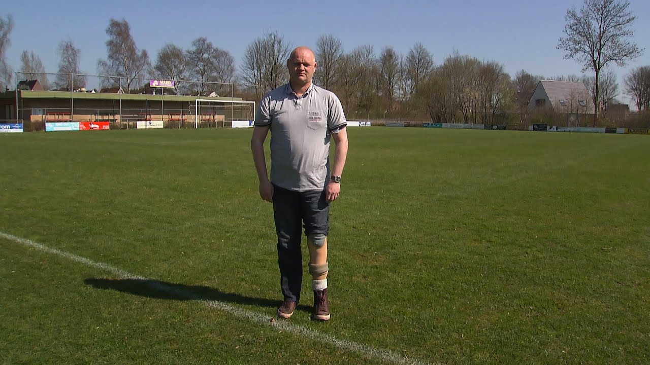 Trienko raakte onderbeen kwijt na doodschop bij voetbal