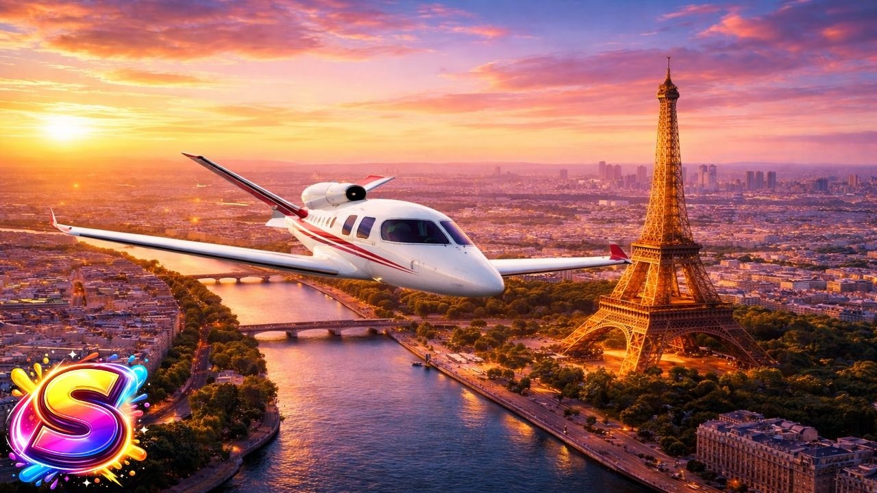 Flight Simulator 2024 – ON DÉCOUVRE LA TOUR EIFFEIL  #51 4k