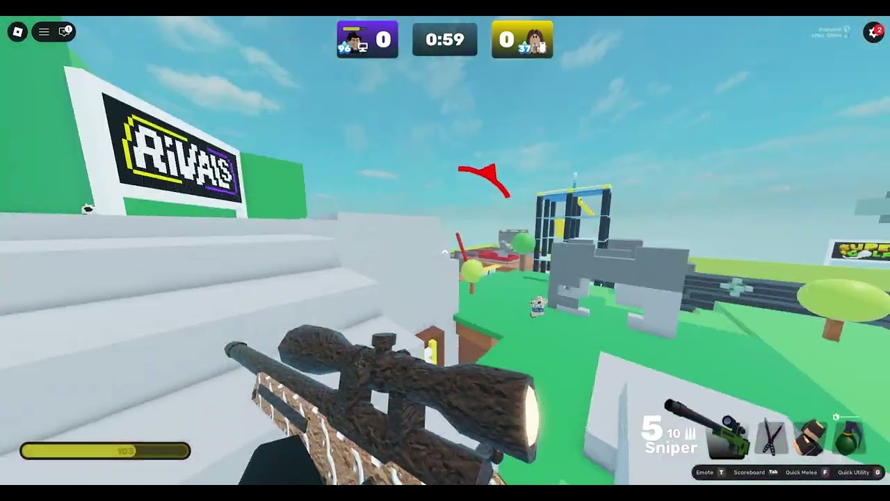 playing with one of my friends