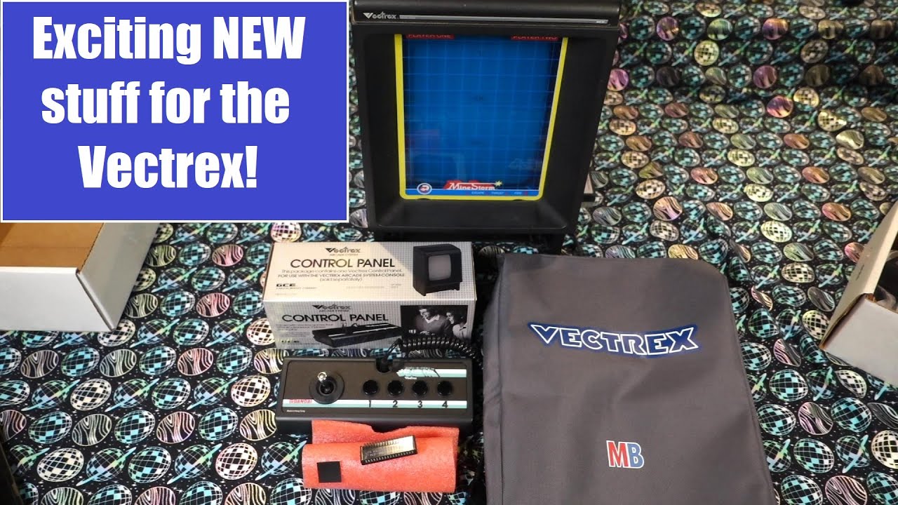 New stuff for my Vectrex! (Purchased from Sean Kelly)