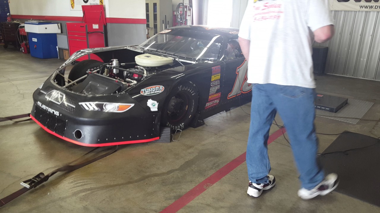 Lefthander Chassis Super Late Model at Chassis Dyno