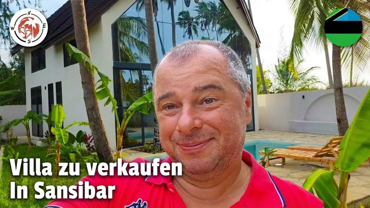 Rumänische Investitionen auf Sansibar: Traumvilla und Grundstück direkt am Ozean zu verkaufen