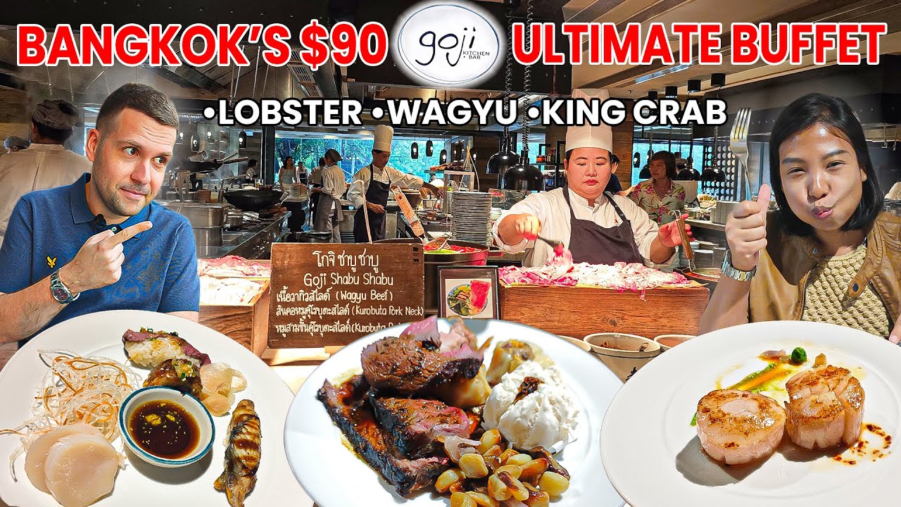 Bangkok's $90 Signature Buffet at Goji | Unlimited Lobster, Wagyu & King Crab (2025)