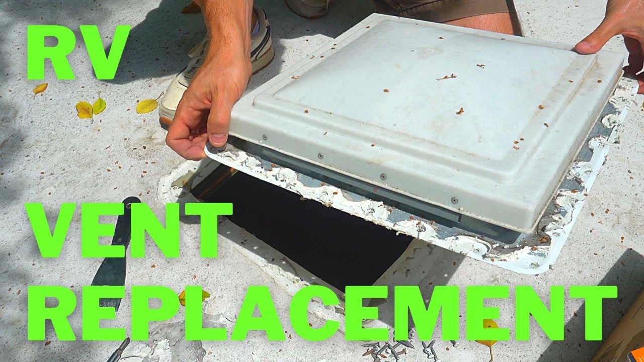 Rv Roof Vent Replacement - How to Install it!