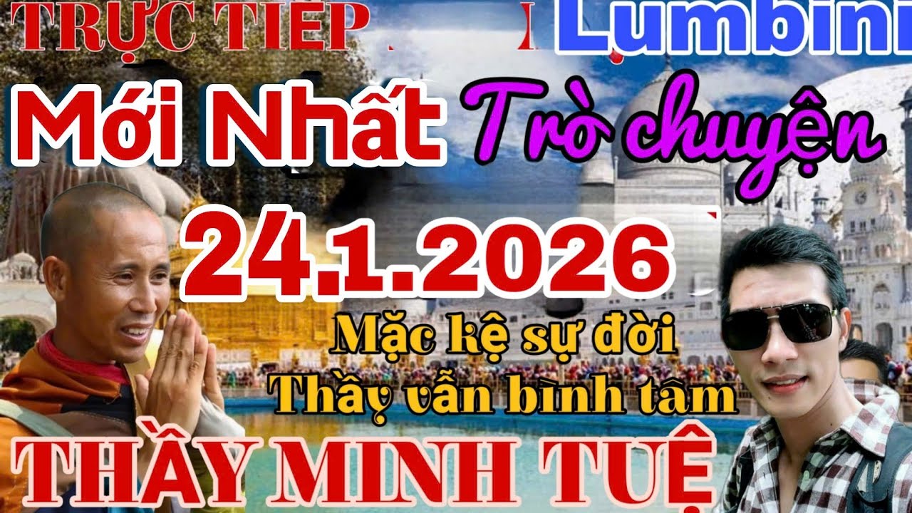 Người Truyền Lửa Thầy Minh Tuệ đang phát trực tiếp!