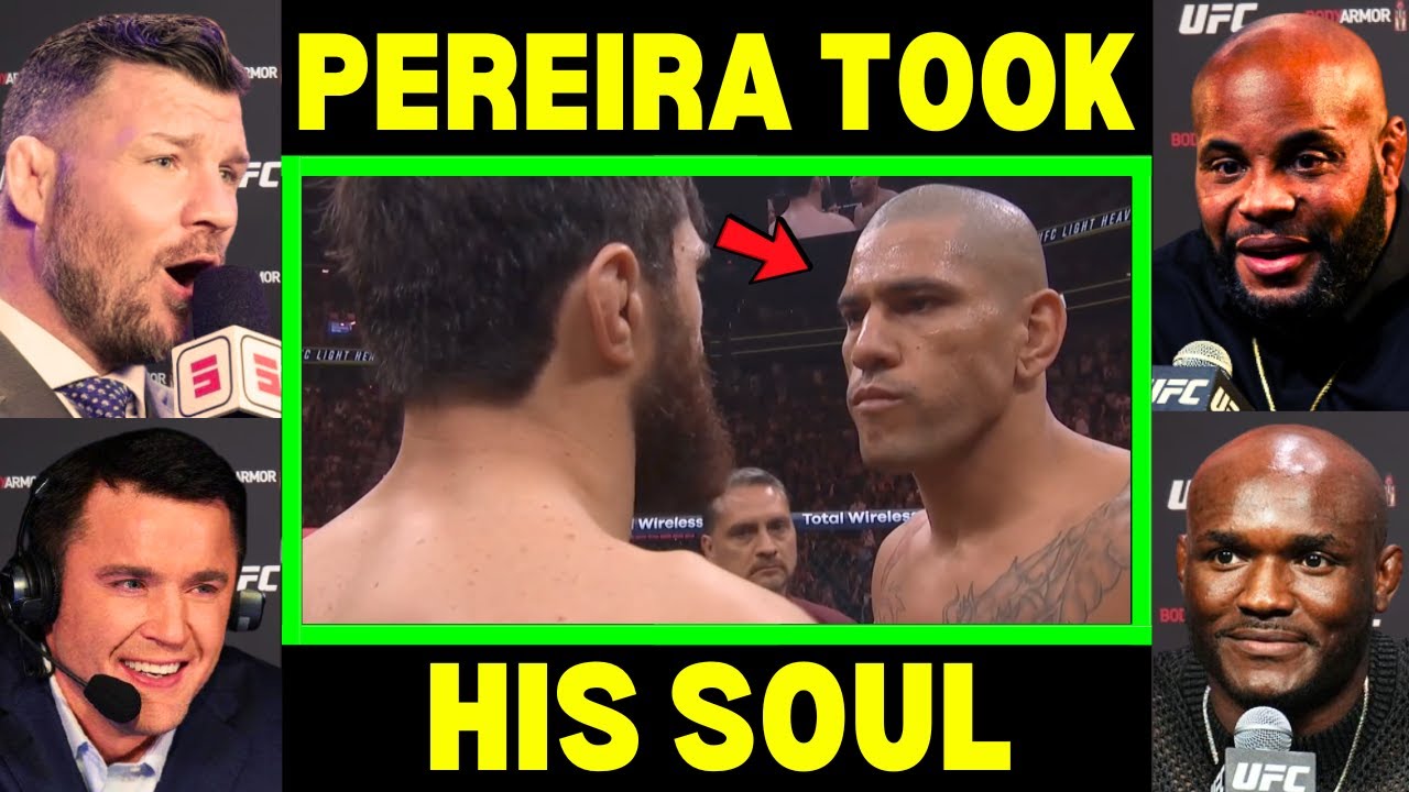 The 'Precise Moment' Magomed Ankalaev lost to Alex Pereira..