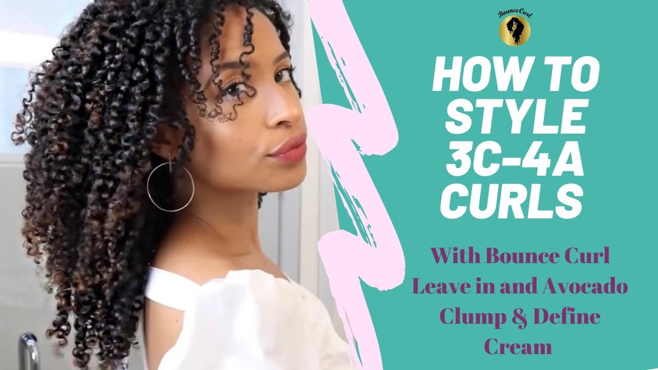 How to style 3c-4a curls