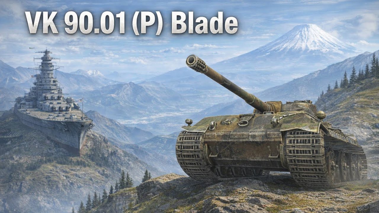 ［WoTB］　　交戦用スタビライザーの使い勝手が良い！　VK 90.01 (P)     1バッチ