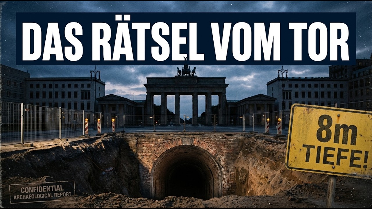 DAS R&Auml;TSEL VOM TOR: Warum liegen dort 8 Meter Fundament?
