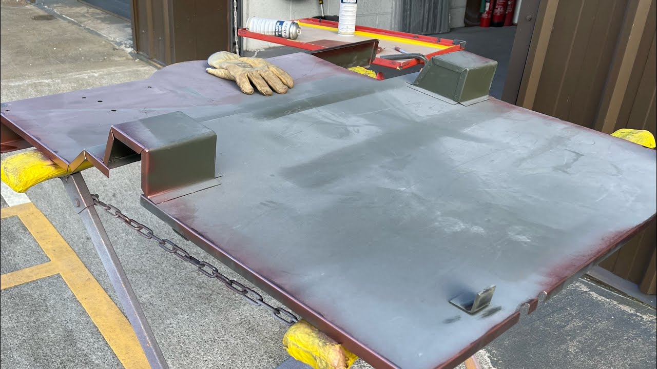 Willys MB floor front & rear overview Ford GPW Jeep