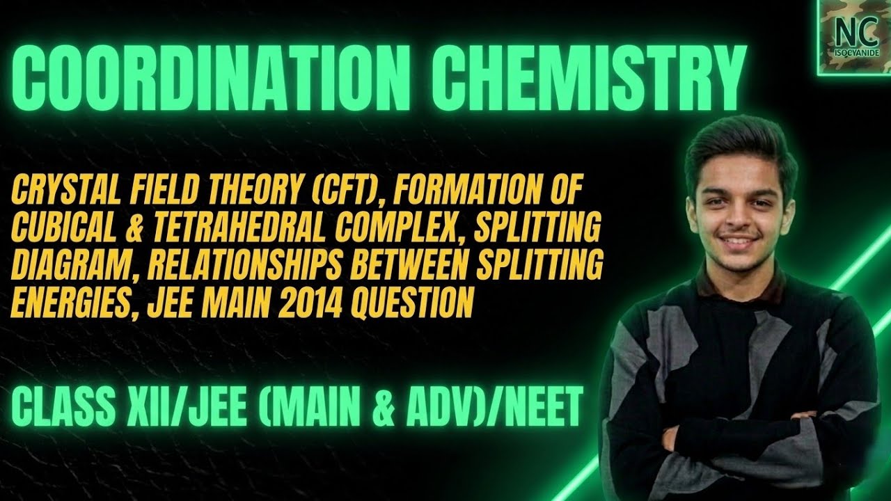 COORDINATION CHEMISTRY | CUBICAL & TETRAHEDRAL COMPLEX & RELATIONS | XII| JEE| NEET 