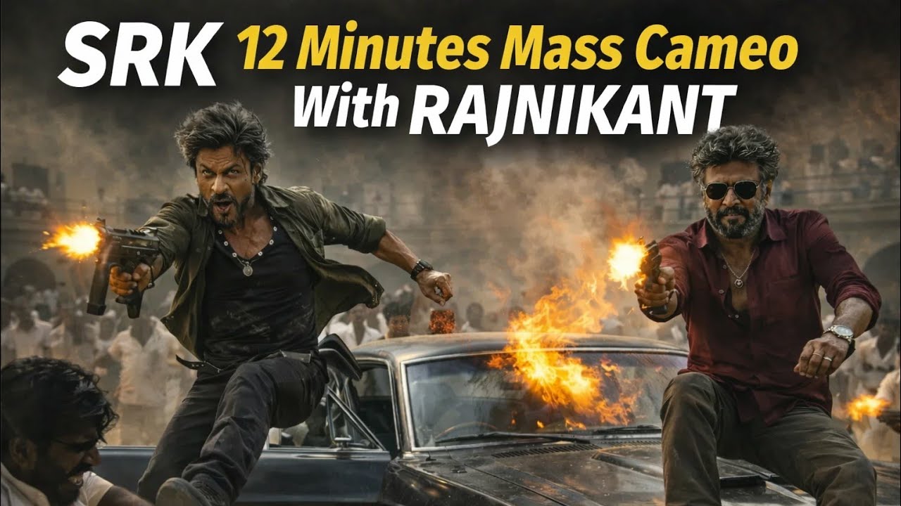 Sabse Bhyankar Cameo 🔥Srk x Rajnikant in Jailer 2 Fight Scene Update | Srk cameo in jailer 2 