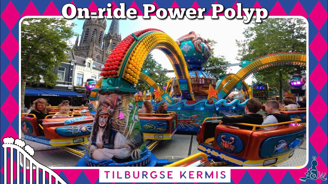 [Tilburgse Kermis 2023] On-ride Power Polyp (4K)