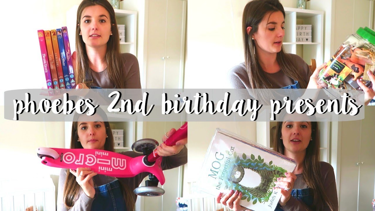 2nd Birthday Present Haul! | Phoebe & Me