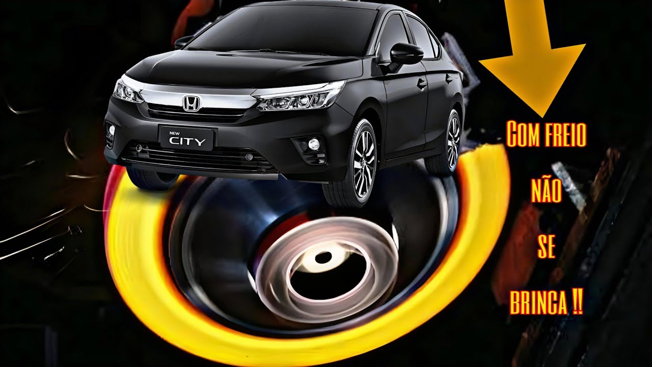 🇯🇵Honda city com freio trepidando
