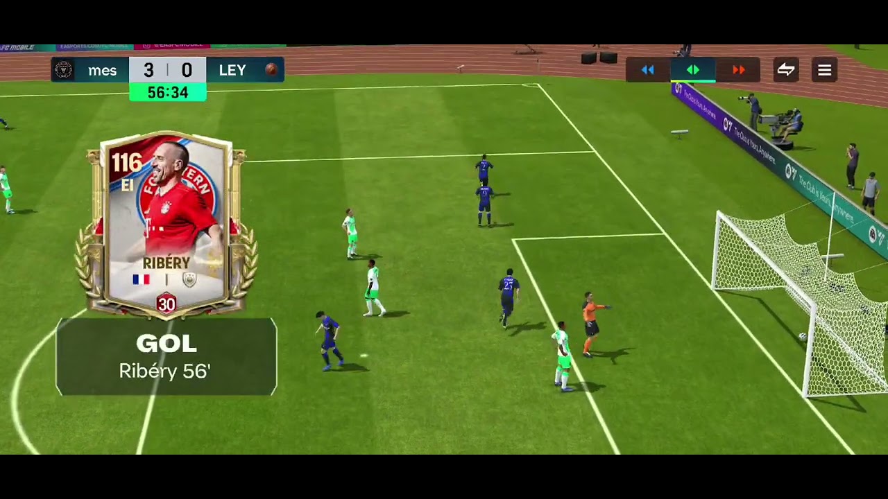 Mi plantilla de fc mobile 