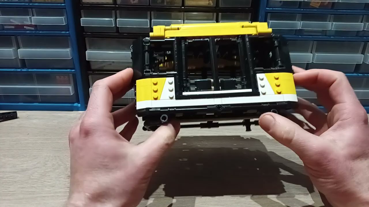 LEGO Cable Car - Cabin design evolution over 2 years