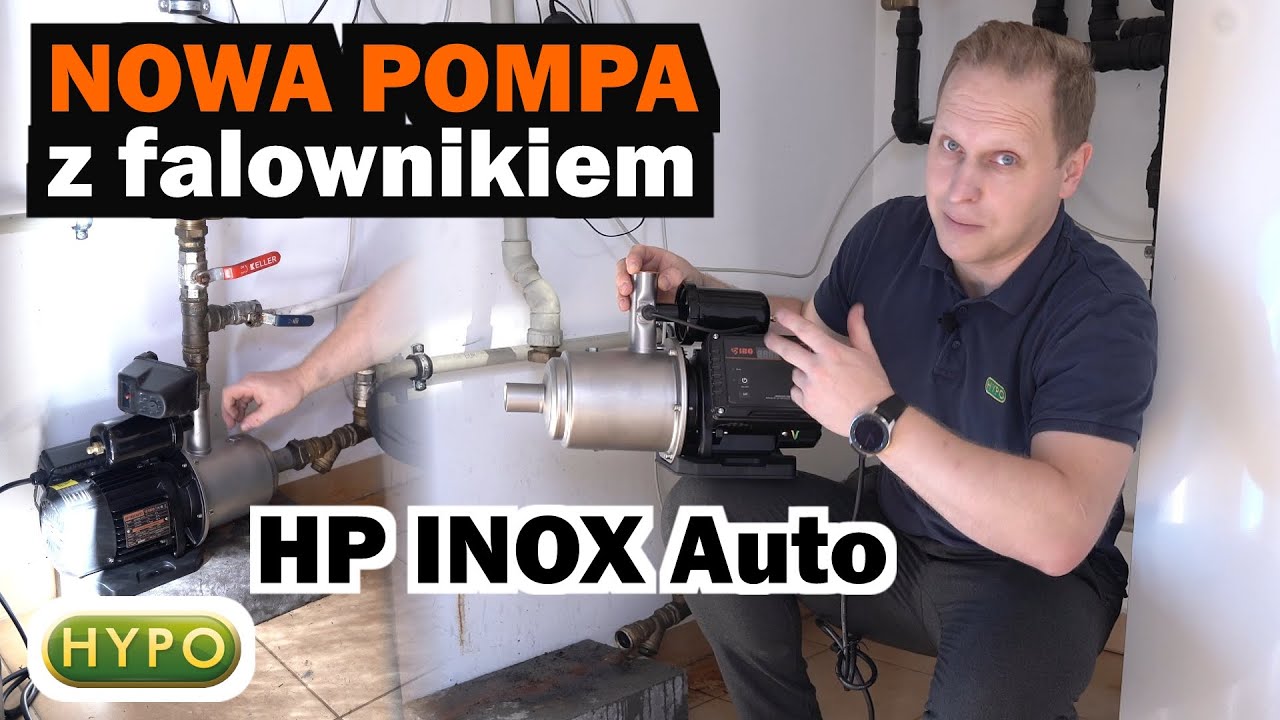 Wyrzucił zbiornik i zamontował samą pompę automatyczną HP INOX AUTO