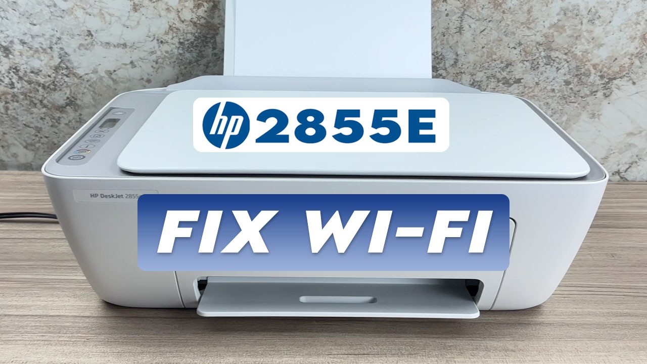 How to Fix Wifi on the HP 2855e Printer