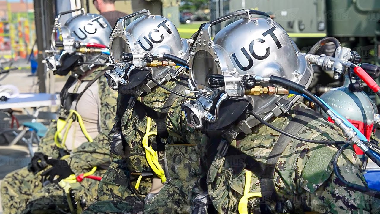 A Day in Life of US Navy Divers Risking Their Lives Deep Under the Sea