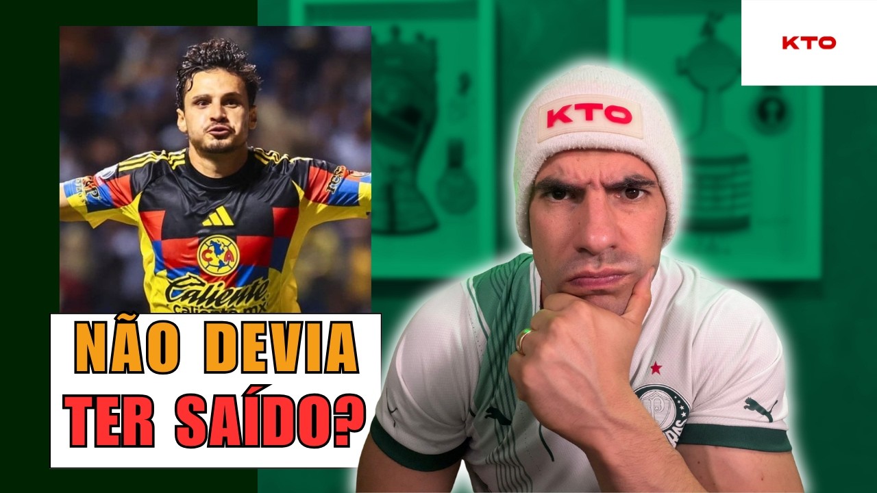 GOL DE RAPHAEL VEIGA PELO AMÉRICA DO MÉXICO | Deveria ter saído do Palmeiras?